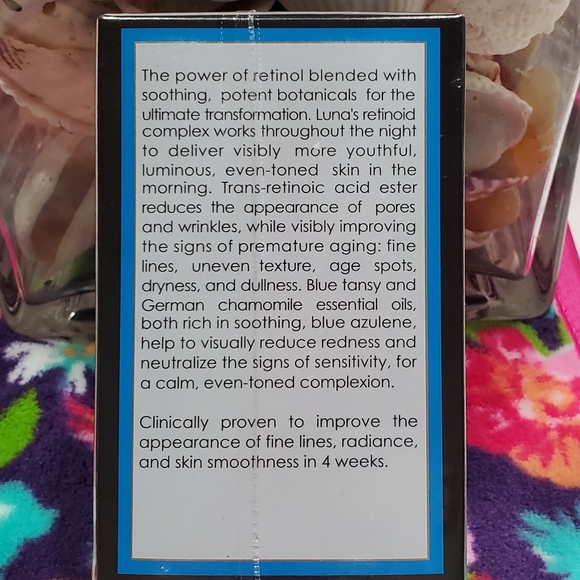 Luna Retinol sleeping night oil.0.5 oz new in box - Picture 6 of 12